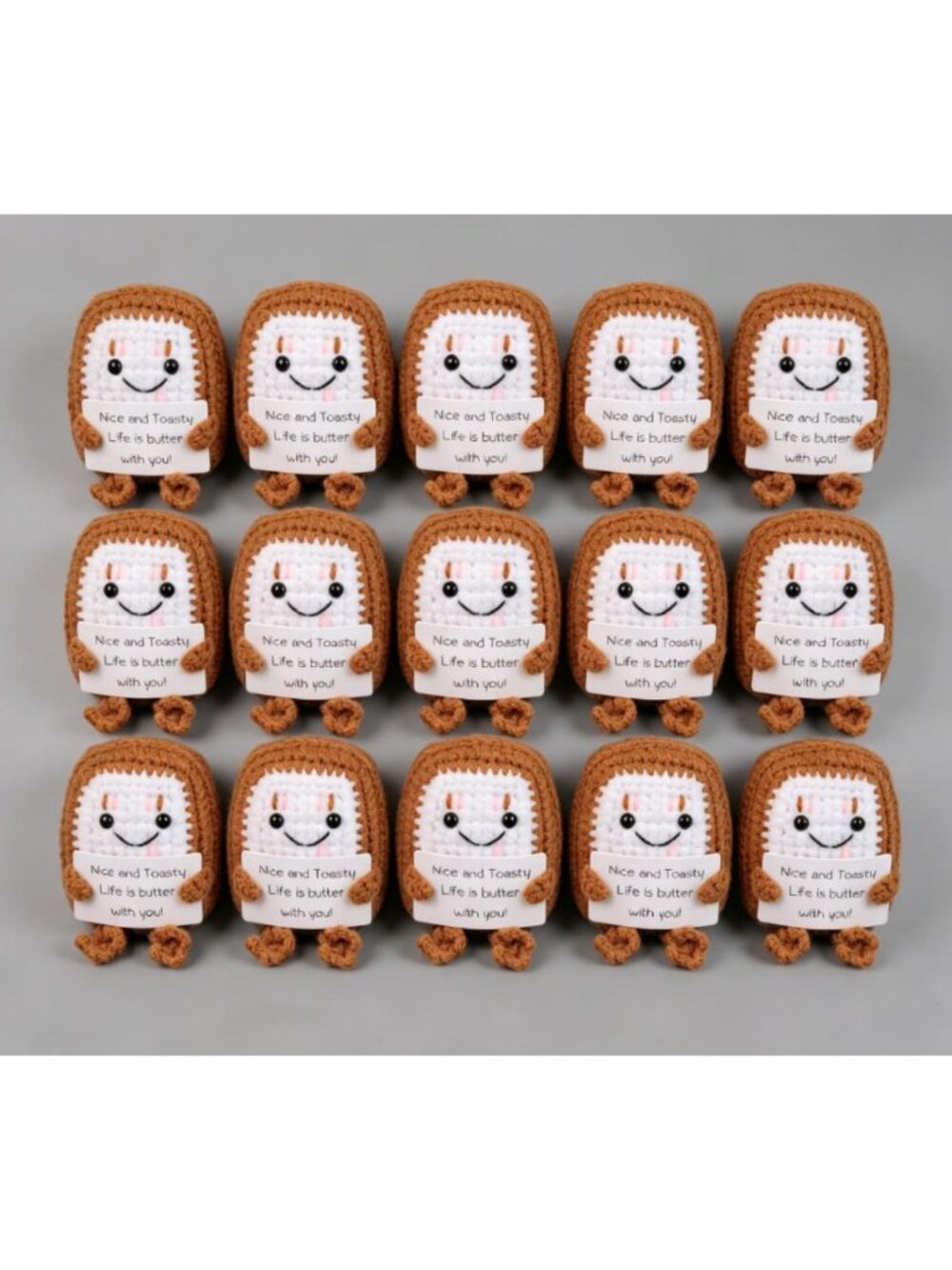 15 Piece Plush Decorative Gift Ornament